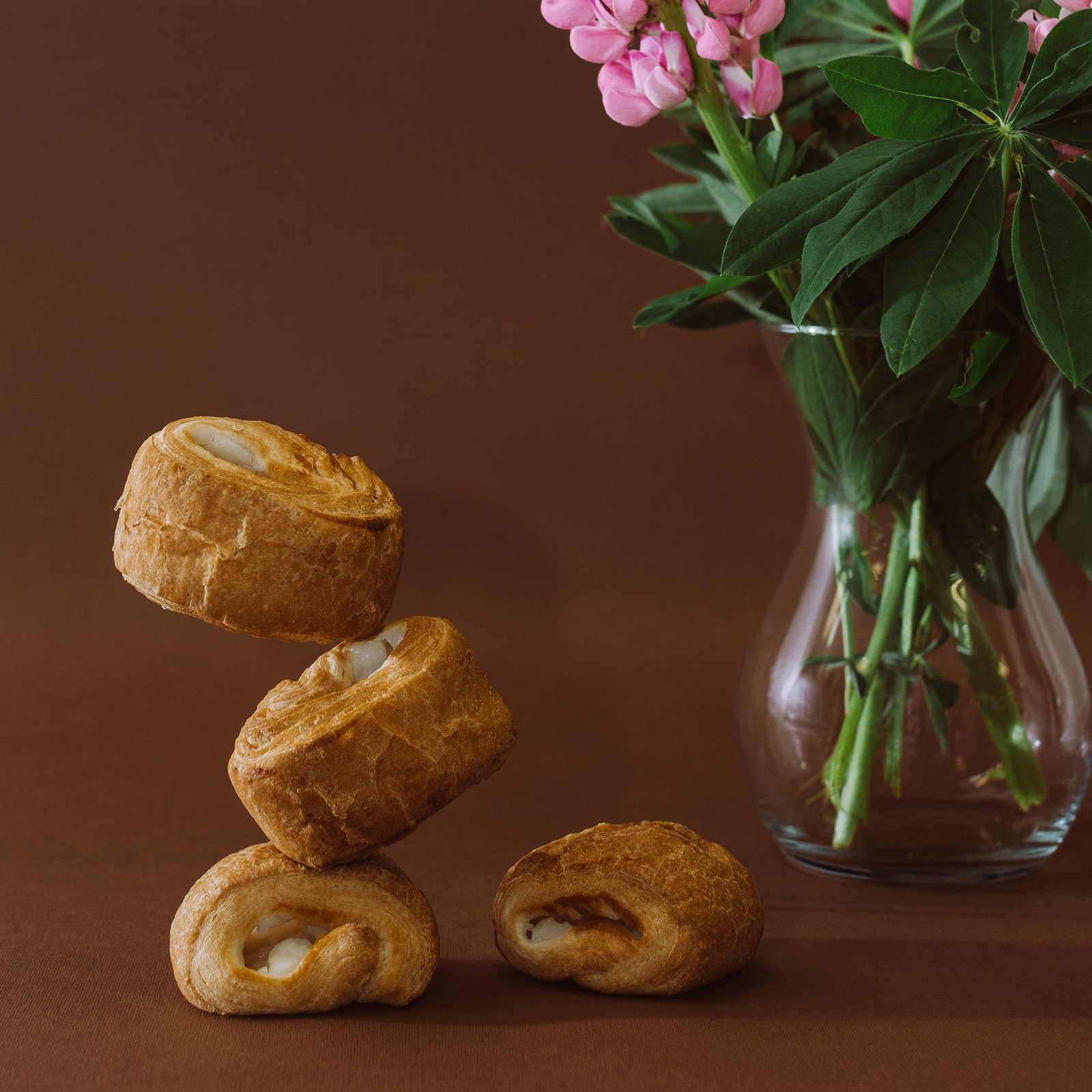 Sluoksniuotos tešlos BANDELĖS su jogurto skonio įdaru - Image 2